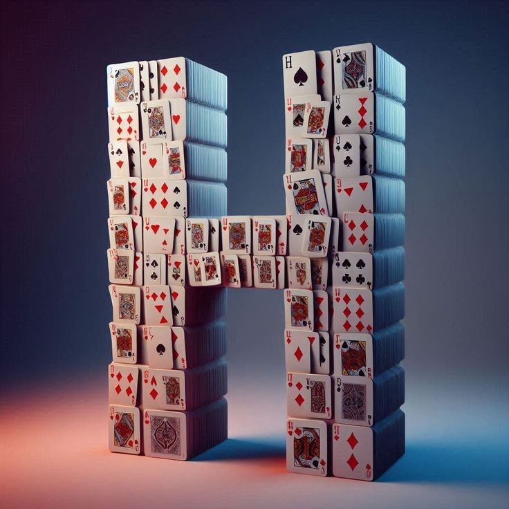 Playing cards — litera H