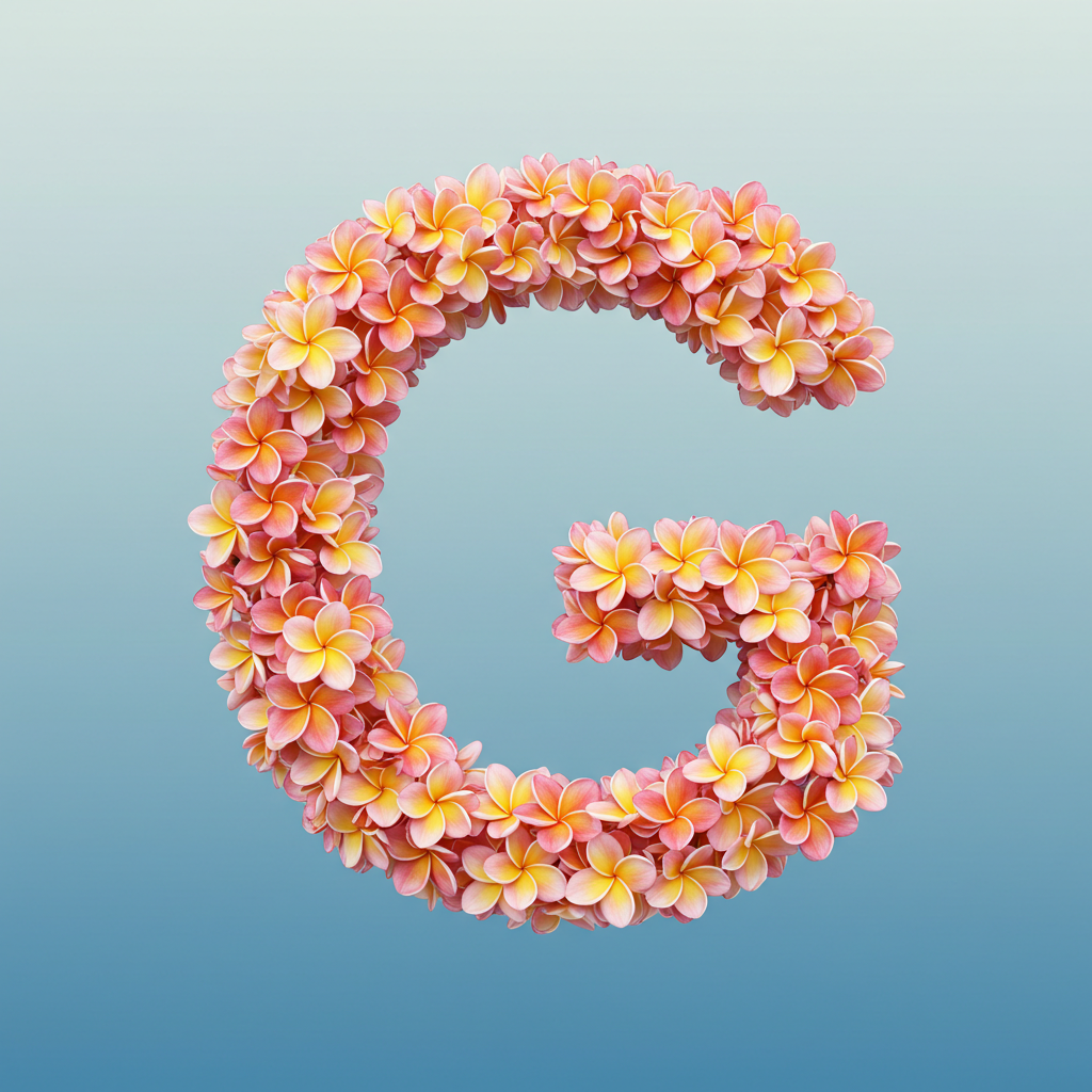 Plumeria — litera G