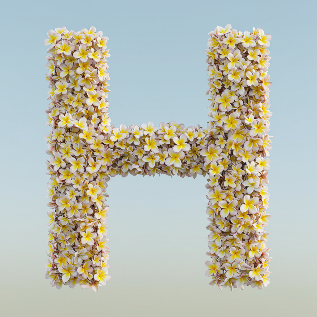 Plumeria — litera H