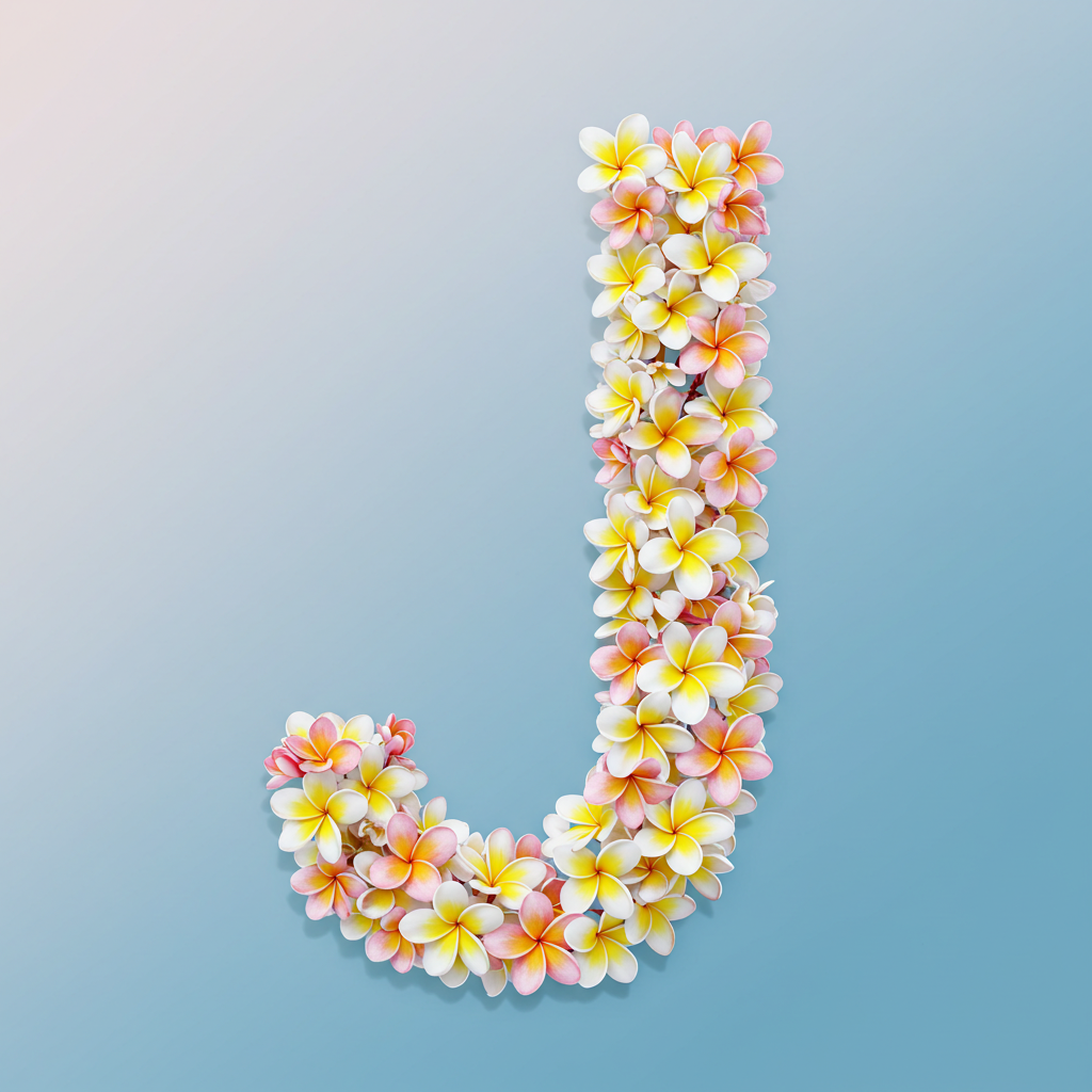 Plumeria — litera J