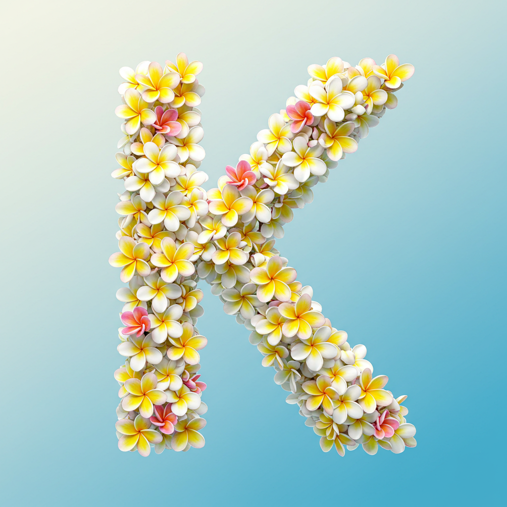 Plumeria — litera K