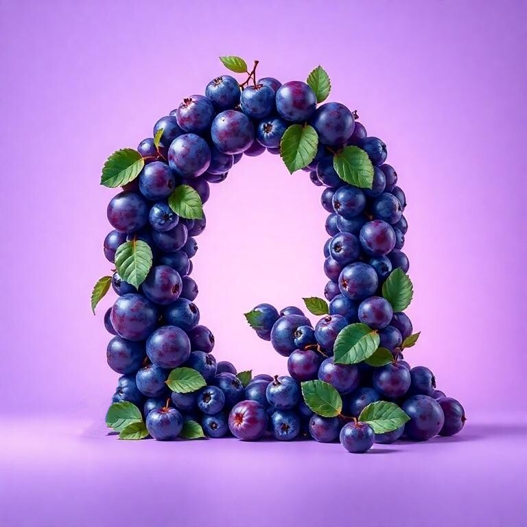 Plums — litera Q