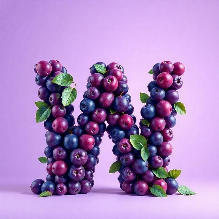 Plums — litera W