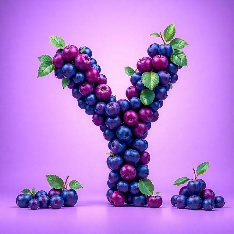 Plums — litera Y