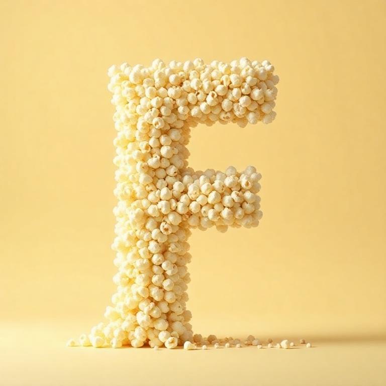 Popcorn — litera F