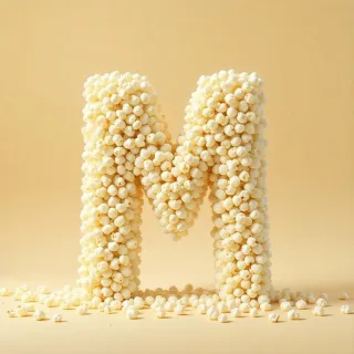 Popcorn — litera M