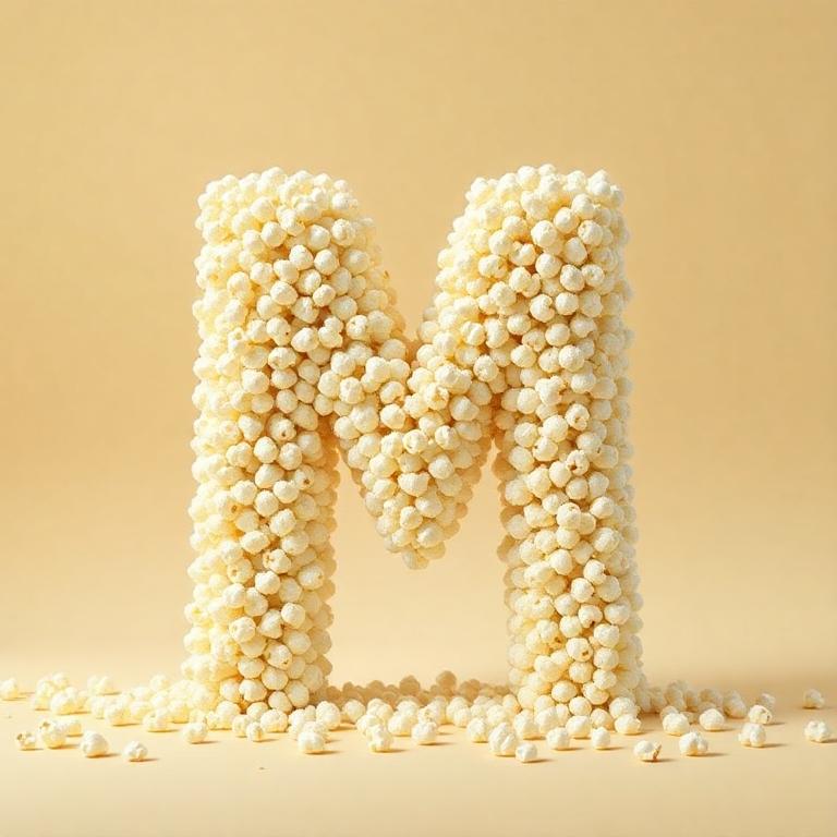 Popcorn — litera M