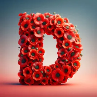 Poppies — litera D
