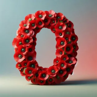 Poppies — litera O