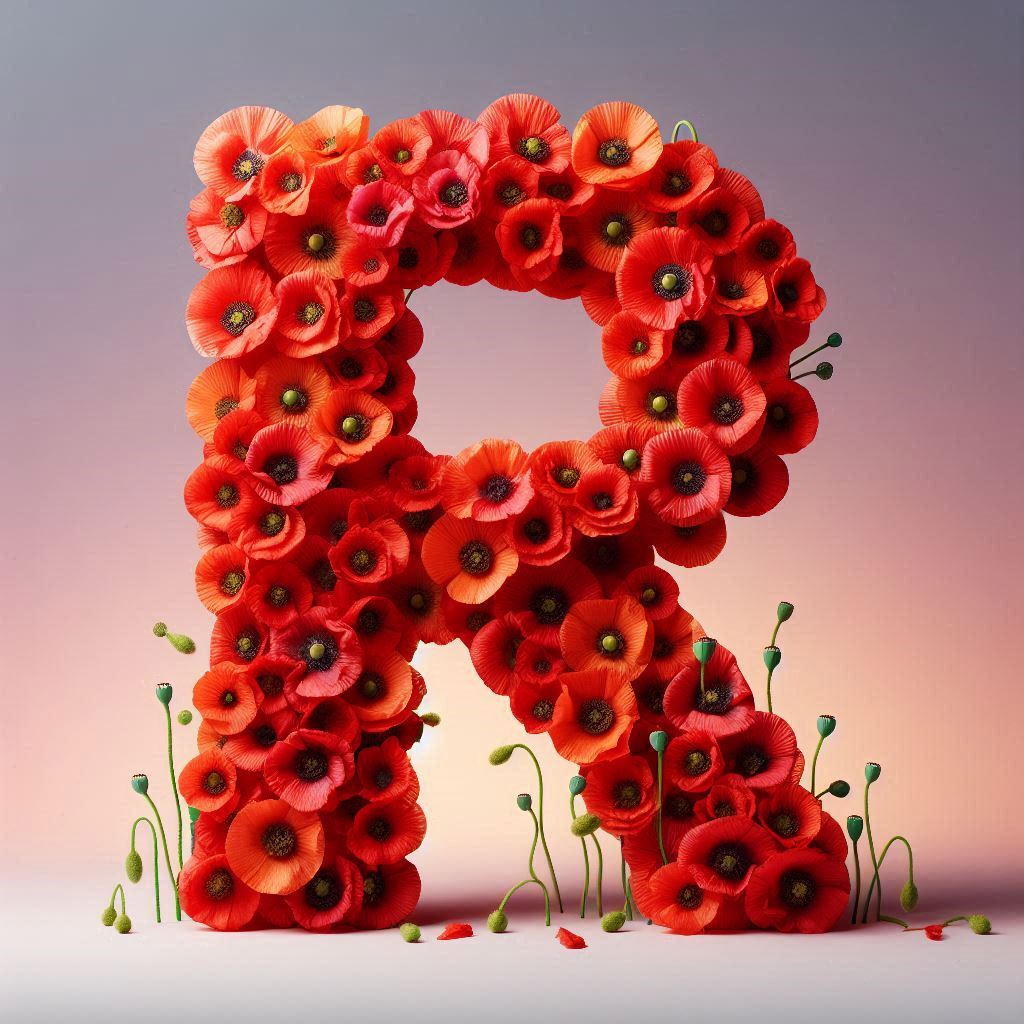 Poppies — litera R