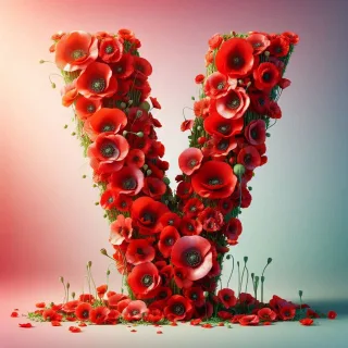 Poppies — litera V