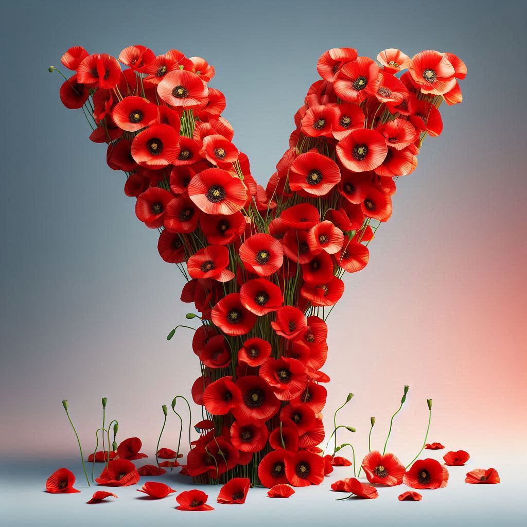 Poppies — litera Y