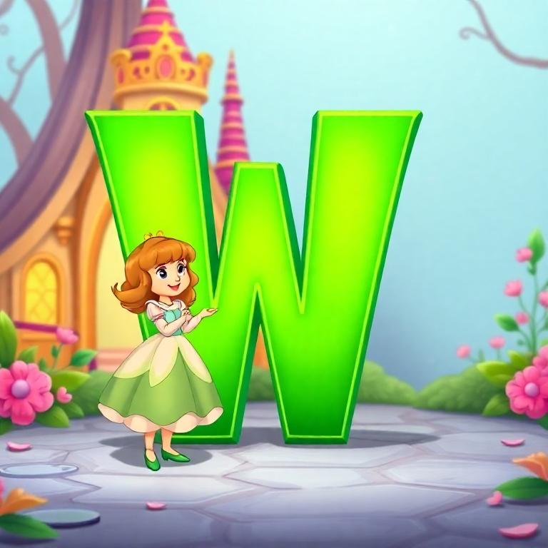 Princess — litera W