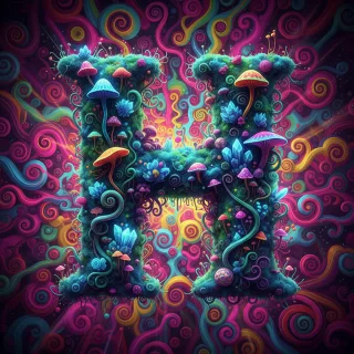 Psychodelic — litera H