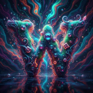 Psychodelic — litera W