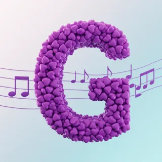 Purple hearts — litera G