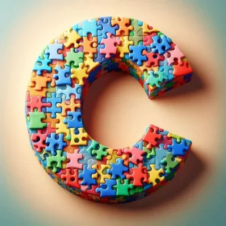 Puzzle — litera C