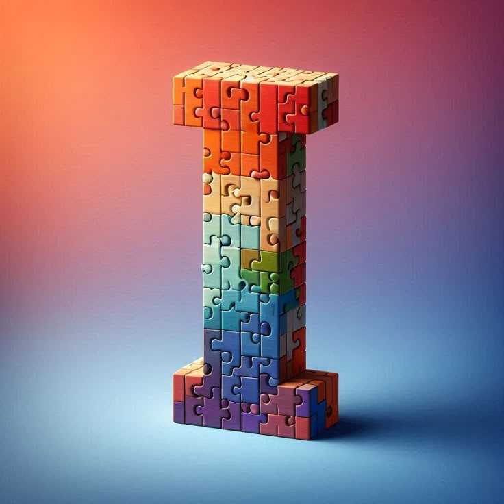 Puzzle — litera I
