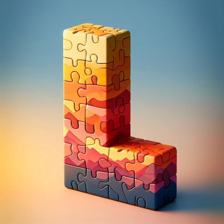 Puzzle — litera L