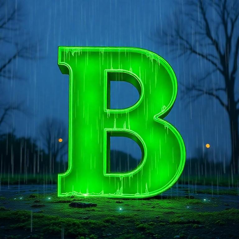 Rain — litera B