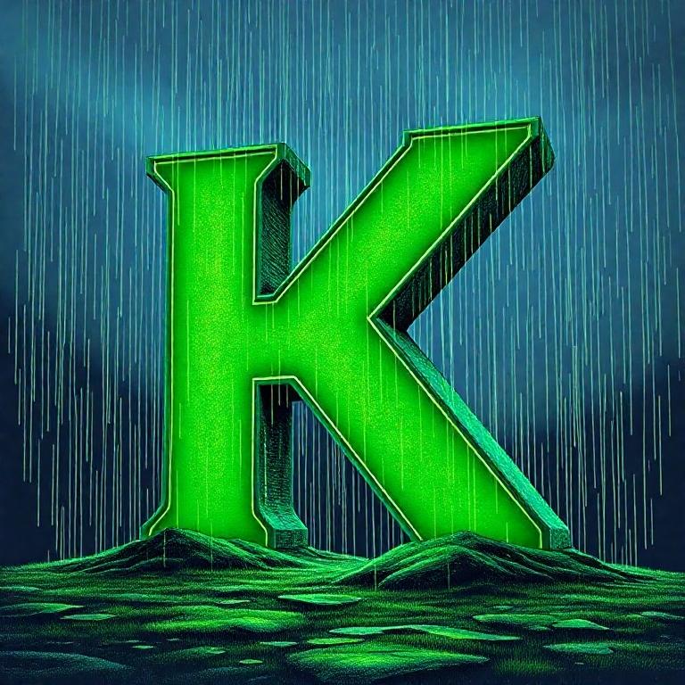 Rain — litera K