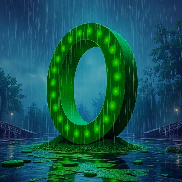 Rain — litera O