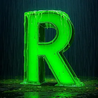 Rain — litera R