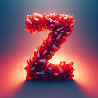Red crystal — litera Z