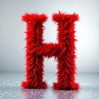 Red fur 2 — litera H