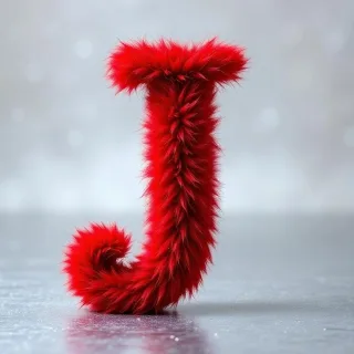 Red fur 2 — litera J