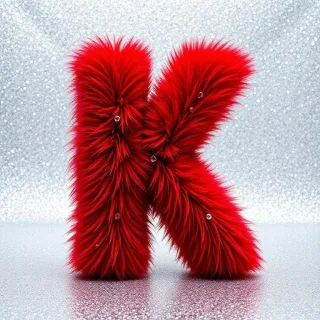 Red fur 2 — litera K