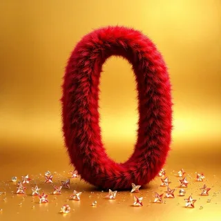 Red fur — litera O