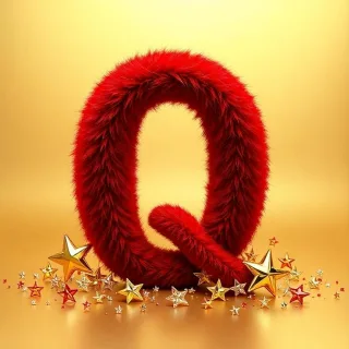 Red fur — litera Q