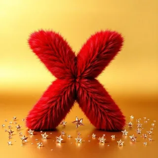Red fur — litera X