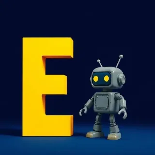 Robot — litera E