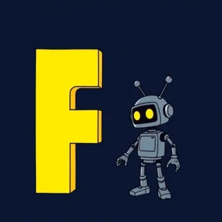 Robot — litera F