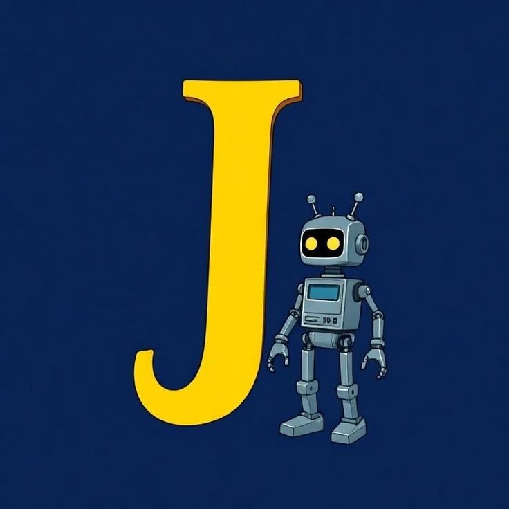 Robot — litera J
