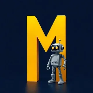 Robot — litera M