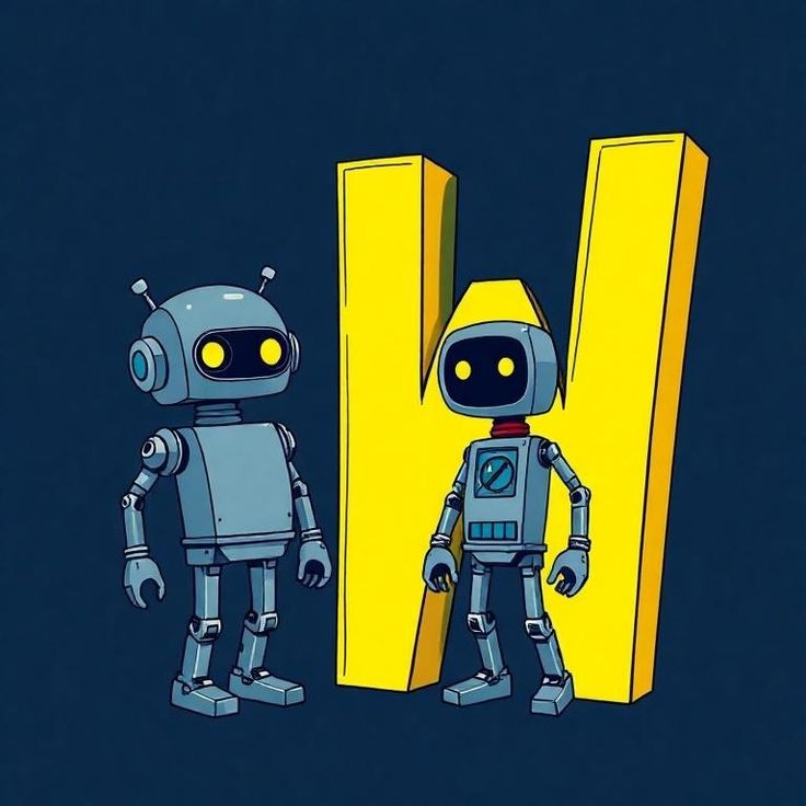 Robot — litera W