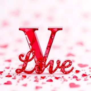 Romantic scenes — litera V