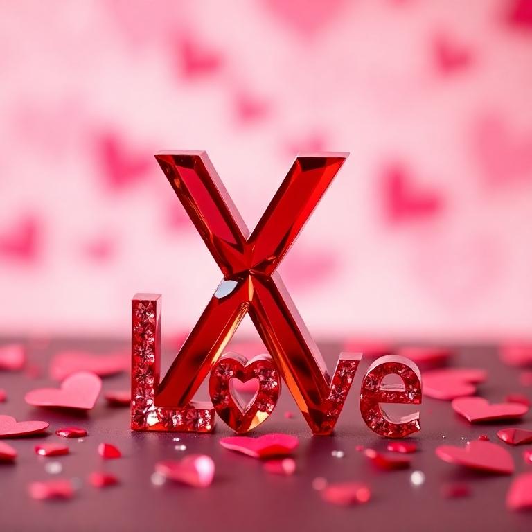 Romantic scenes — litera X