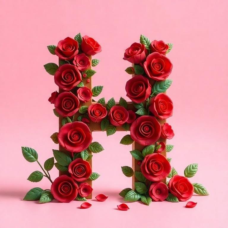 Roses 3 — litera H