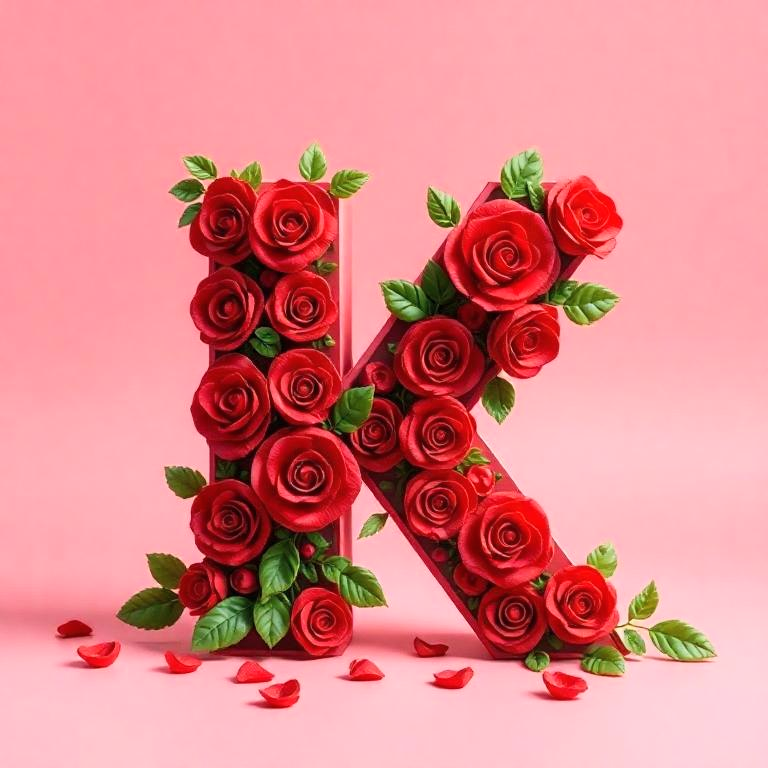 Roses 3 — litera K
