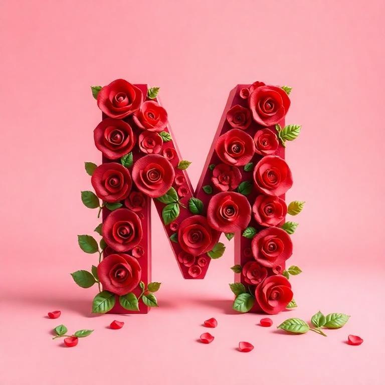 Roses 3 — litera M
