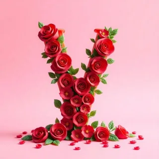 Roses 3 — litera V