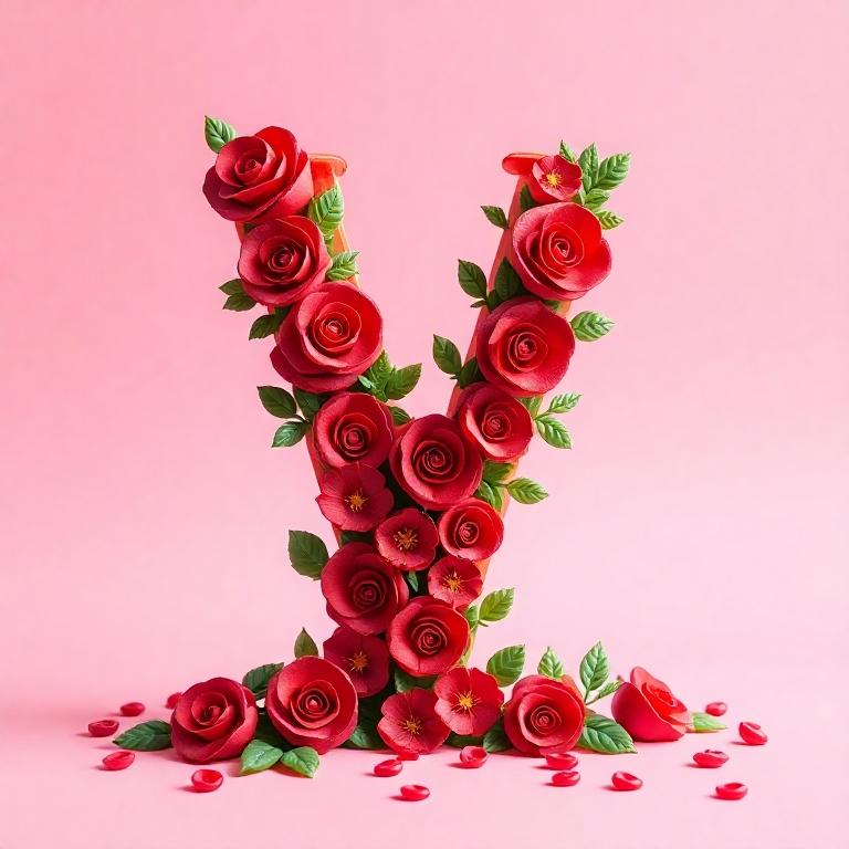 Roses 3 — litera V