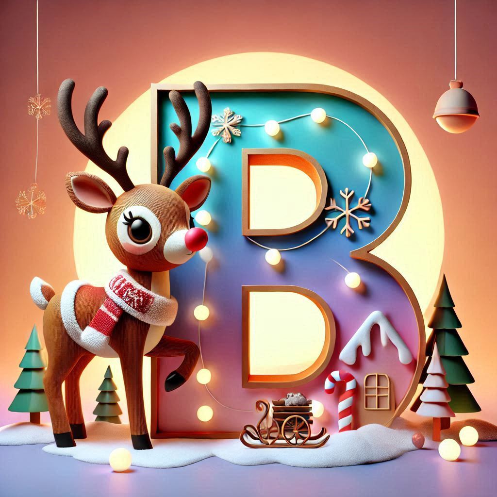 Rudolph — litera B (wariant 2)