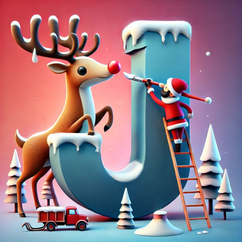 Rudolph — litera J (wariant 2)