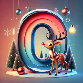 Rudolph — litera O (wariant 2)