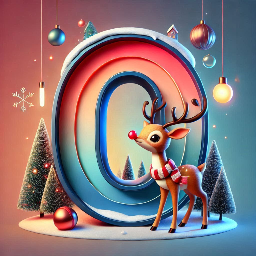Rudolph — litera O (wariant 2)